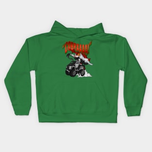 Cobra Stinger Fat Fink Style Kids Hoodie